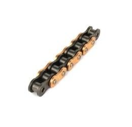 Afam MX2 Minicross chain size 420 off-road 130 links without O-RING and with clip joint