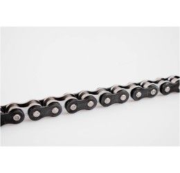 Afam XRR3 Black & Chrome chain size 520 off-road 118 links with XS-RING and with clip joint
