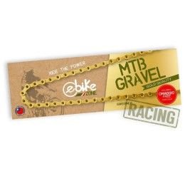 EbikeZone MTB Bike Chain 411 11 VL G&G TIN 116 L