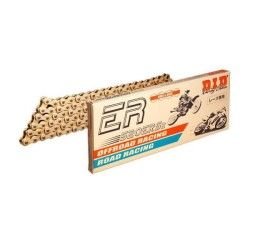 DID 520 ERS2 RACING Gold & Gold chain size 520 120 links without O-Ring and rivet joint