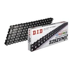 DID 525 ZVM-X Black chain size 525 110 links with X-RING and rivet joint