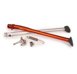 Motocross Marketing Side stand ORANGE forged alu for KTM 250 EXC Racing 01-06