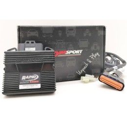 Rapid Bike electronic unit RACING EXCLUSIVE (with cable plug and play) for Yamaha R3 ABS 14-17 (cod. KRBRAC-118CIV-EX-03)