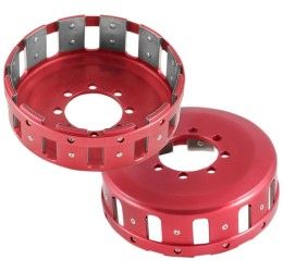 Barnett clutch basket for Ducati Hypermotard 821 SP ABS 2013 color Red