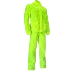 Acerbis full rainproof suit jacket+pants Rain Set X-Thunder fluo yellow colour