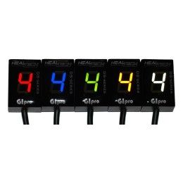 Healtech gear indicator GIpro-DT for Ducati Scrambler 1100 18-20 with plug and play connector model HT-GPDT-D01 (Take signal from diagnostic system connector)