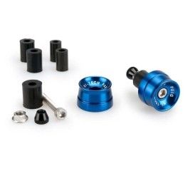 Puig Speed handlebar balancers ends for BMW C 400 X 18-24 (COUPLES) blue color