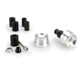 Puig Speed handlebar balancers ends for BMW C 400 X 18-24 (COUPLES) silver color