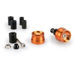 Puig Speed handlebar balancers ends for CFMoto NK 800 Sport 23-25 (COUPLES) orange color