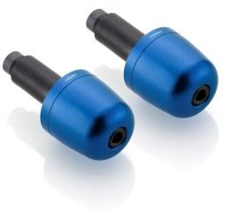 Rizoma handlebar balancers ends universal Blue color (COUPLES)
