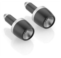 Rizoma handlebar balancers ends universal Silver color (COUPLES)