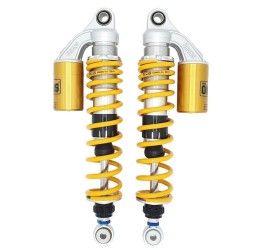 Twin shock rear absorbers Ohlins STX36 S36PR1L for Royal Enfield Interceptor 650 19-20 (cod. RE 911 type: STX 36) Yellow Spring