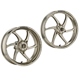 OZ forged aluminum wheels (front+rear) model GASS RS-A 6 spokes for Ducati Monster 695 07-08