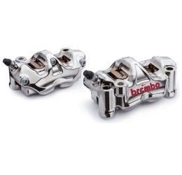 Brembo Racing set P4 32 CNC nickel coating machined radial calipers 108mm mount with pads