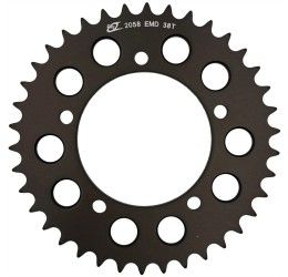 Rear ergal sprocket CHT Chiaravalli EMD Hard Anodized chain 520 for Ducati Panigale V4 R 19-24