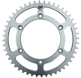Rear steel sprocket CHT Chiaravalli C chain 520 for Fantic XE 125 21-25 Silver color