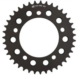Rear ergal sprocket CHT Chiaravalli EMD Hard Anodized chain 520 for Triumph Street Triple 675 R 08-16