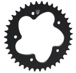 Ring gear CNC Racing Z39 P525 5 holes Ducati Hypermotard 1100 EVO 10-12 hard anodized ergal