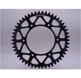 Rear sprockets ergal Ognibene Chain 520 for Honda CR 250 R 87-08 self-cleaning black color