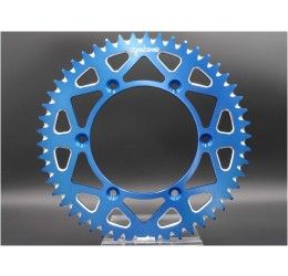 Rear sprockets ergal Ognibene Chain 520 for KTM 150 SX 09-18 self-cleaning blue color