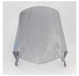 Isotta Average protective windshield for BMW F 650 GS 2004 - 2007 / for motorcycles with paradamans Clear smoke (390mmx380mm)