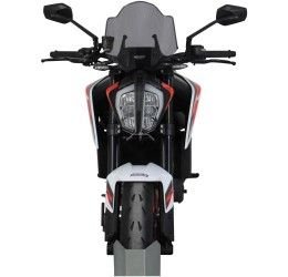 MRA screen model NRM Naked Racing Maxi for KTM 890 Duke 20-21 (Includes specify mounting kit or use the OEM fitting) (300x310mm)