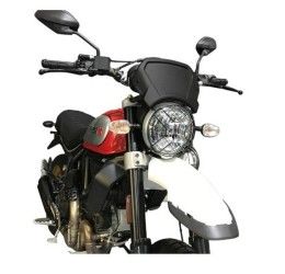Puig aluminum screen for Ducati Scrambler 1100 18-20 black color