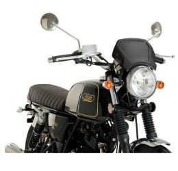 Puig aluminum screen for Honda CB 1100 17-20 black color
