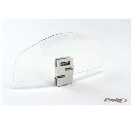 PUIG DEFECTOR Fixing through transparent clip -on - Dimensions (HXL): 79x186 mm. - It does not require drilling - cod. 4639w