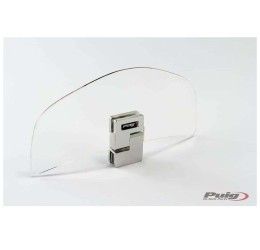 PUIG DEFECTOR Fixing through transparent clip -on - Dimensions (HXL): 92x191 mm. - It does not require drilling - cod. 4717W