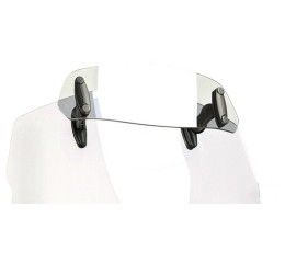 PUIG DEFECTOR Fixing through transparent screws - Dimensions (HXL): 100x277 mm. Attacks attacks: 206 mm.