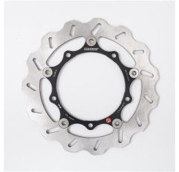 Brake disc left front Braking W-FLO wave floating for Yamaha X-Max 125 14-16 (1 disc)