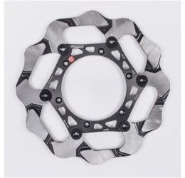 Brake disc Front Braking BATFLY ALUMINIUM CROSS wave floating for Fantic XE 125 21-23 (1 disc) diameter OVERSIZE 280mm (may be used by adding spacer under the OEM calipers)