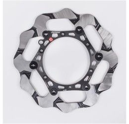 Brake disc Front Braking BATFLY ALUMINIUM CROSS wave floating for Husaberg FE 400 E 01-03 (1 disc) diameter OVERSIZE 280mm (may be used by adding spacer under the OEM calipers)
