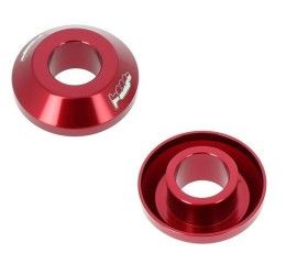 Motocross Marketing quick fit rear wheel spacers kit for Honda CRF 250 RX 19-25 in ergal red