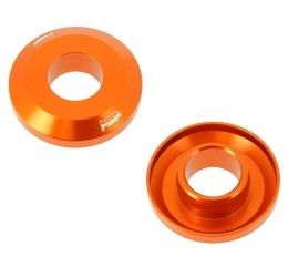 Motocross Marketing quick fit rear wheel spacers kit for KTM 350 SX-F 13-22 in ergal orange