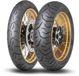 Dunlop Tire Motorcycle Tyre for Training All-Around Trailmax Meridian 100/90-19 - Front (1Tire)