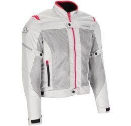 Acerbis touring jacket CE RAMSEY MY VENTED 2.0 LADY Grey/pink