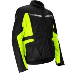 Acerbis touring jacket CE X-TRAIL black/fluo yellow