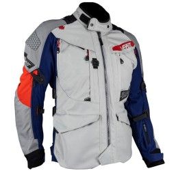 Leatt 7.5 Adventure Multitour Touring jacket grey-blue-red color