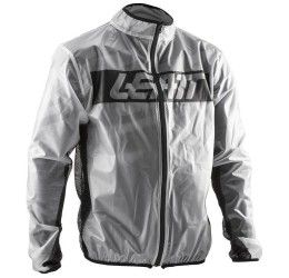 Leatt rainproof jacket Racecover white color