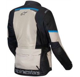 Alpinestars road jacket andes air Waterproof black bright blue laurel gray