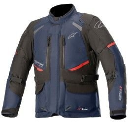 Alpinestars road jacket Andes Waterproof color Black-Blue