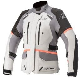 Alpinestars women's road jacket Andes Waterproof color Gray