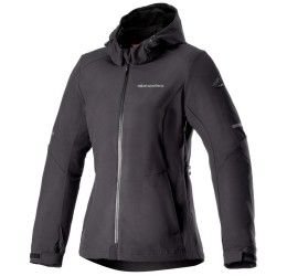 Alpinestars women's road jacket Neo Waterproof color black