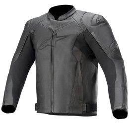 Alpinestars leather road jacket Faster Airflow v2 color black
