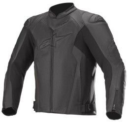 Alpinestars leather road jacket Faster Airflow v2 color black