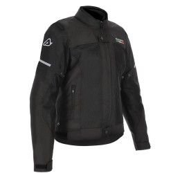 Acerbis touring jacket On Road Ruby Lady with protective inserts black colour