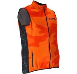 Acerbis enduro jacket-vest Softshell X-Wind orange colour
