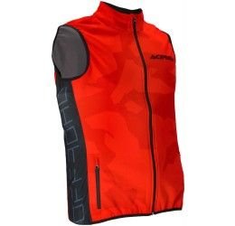 Acerbis enduro jacket-vest Softshell X-Wind red colour